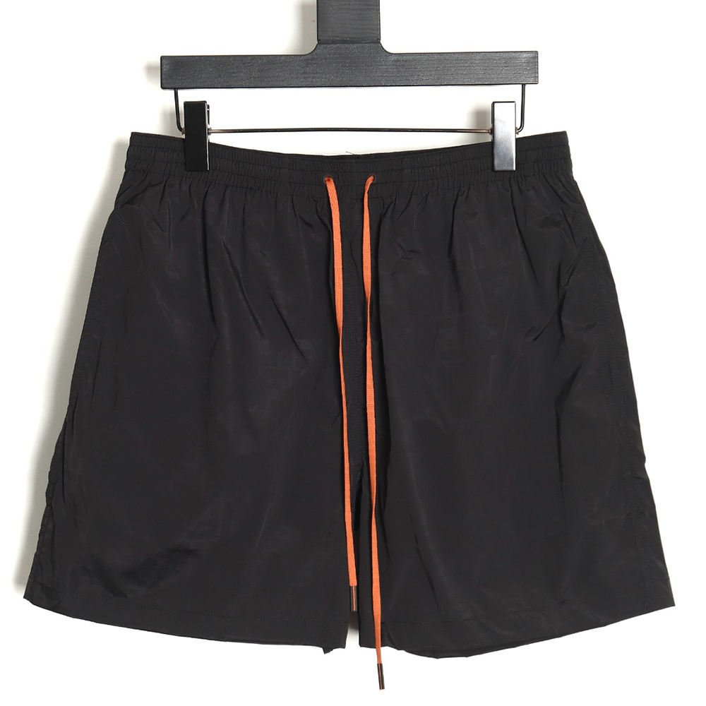 FENDI Dark Orange Drawstring Shorts [Revealed in Water]