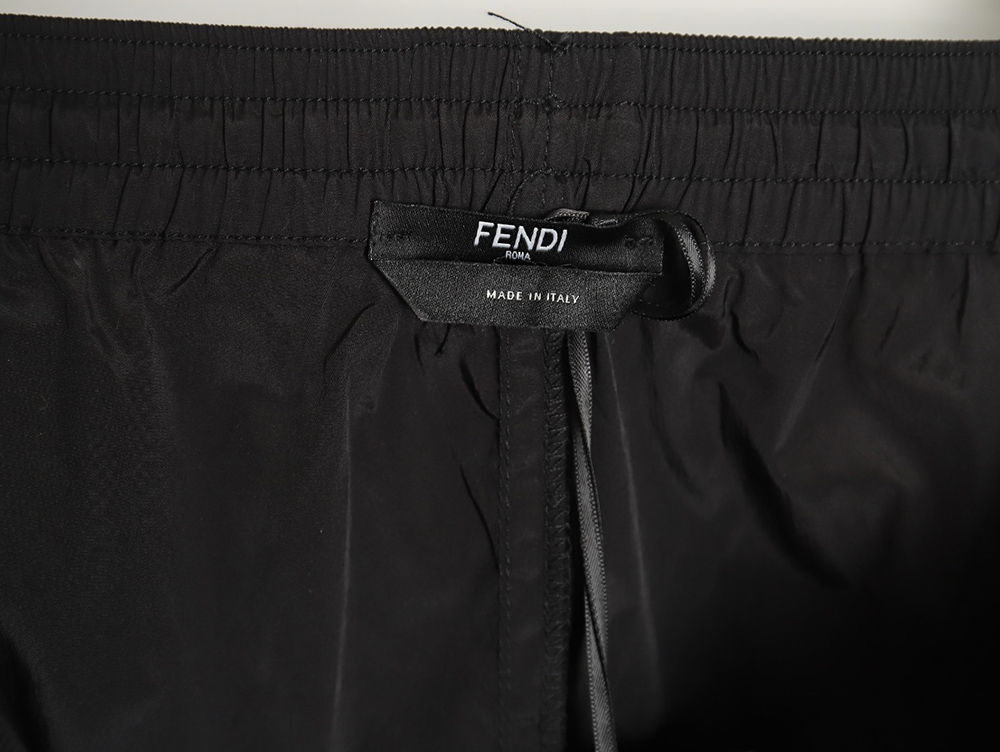 FENDI Dark Orange Drawstring Shorts [Revealed in Water]