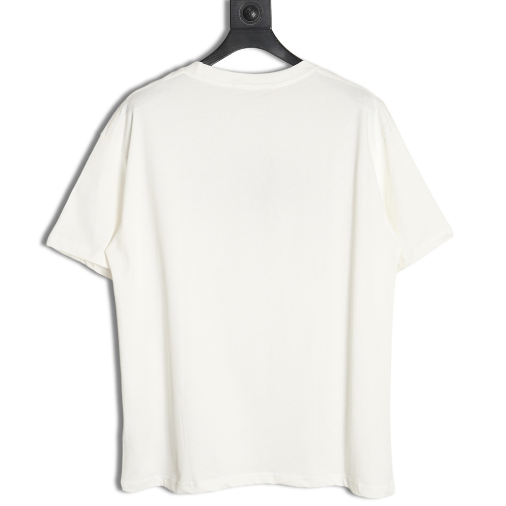 Givenchy 24ss hollow letter embroidered short sleeve