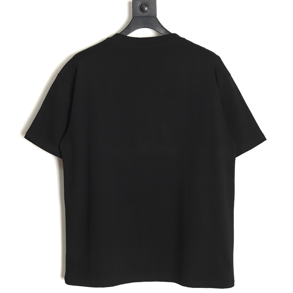 Givenchy 24ss hollow letter embroidered short sleeve TSK1