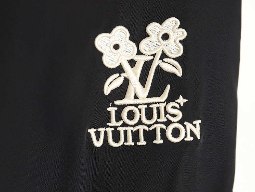 Louis Vuitton x Tyler Logo floral embroidered trousers