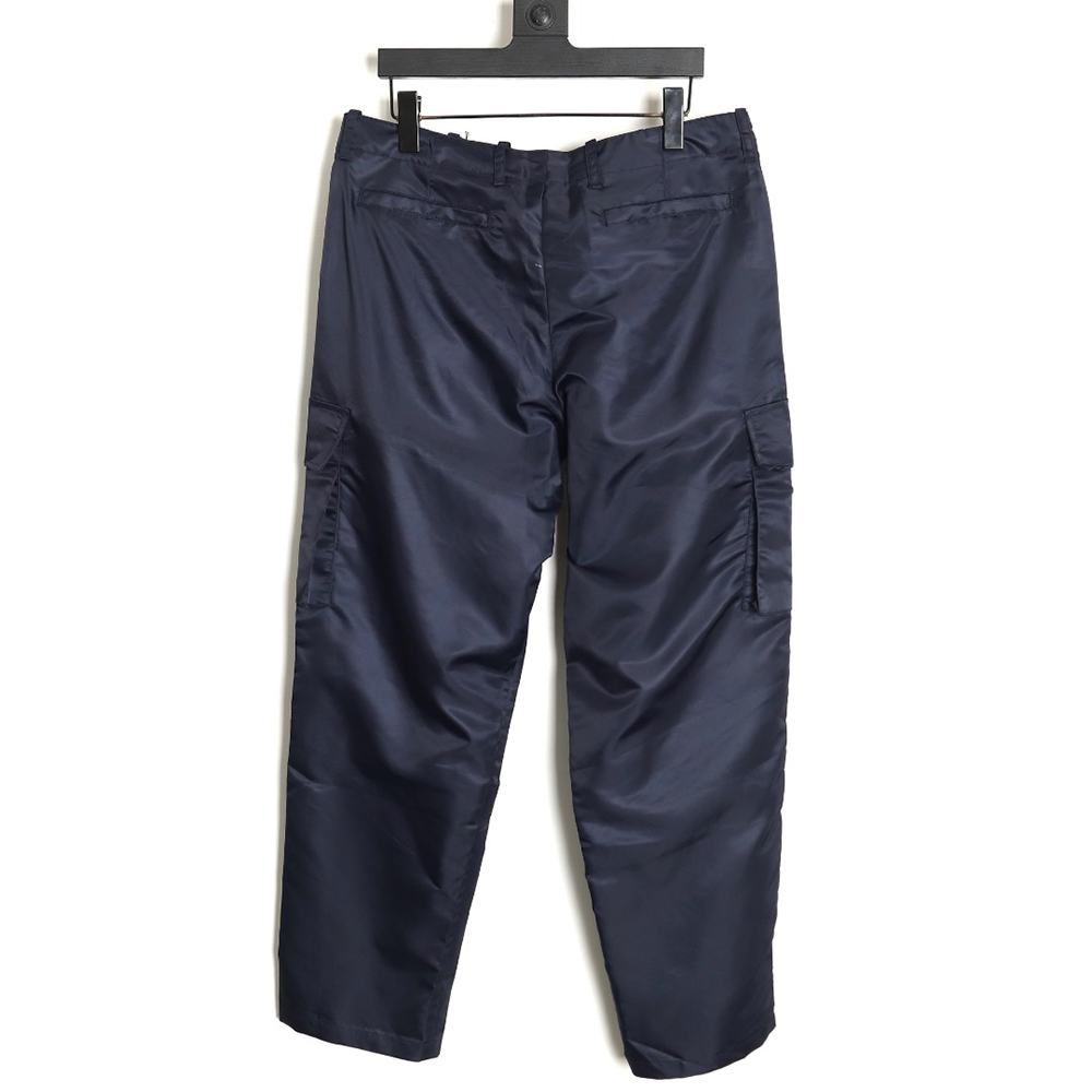 Prada 23ss side pocket nylon trousers