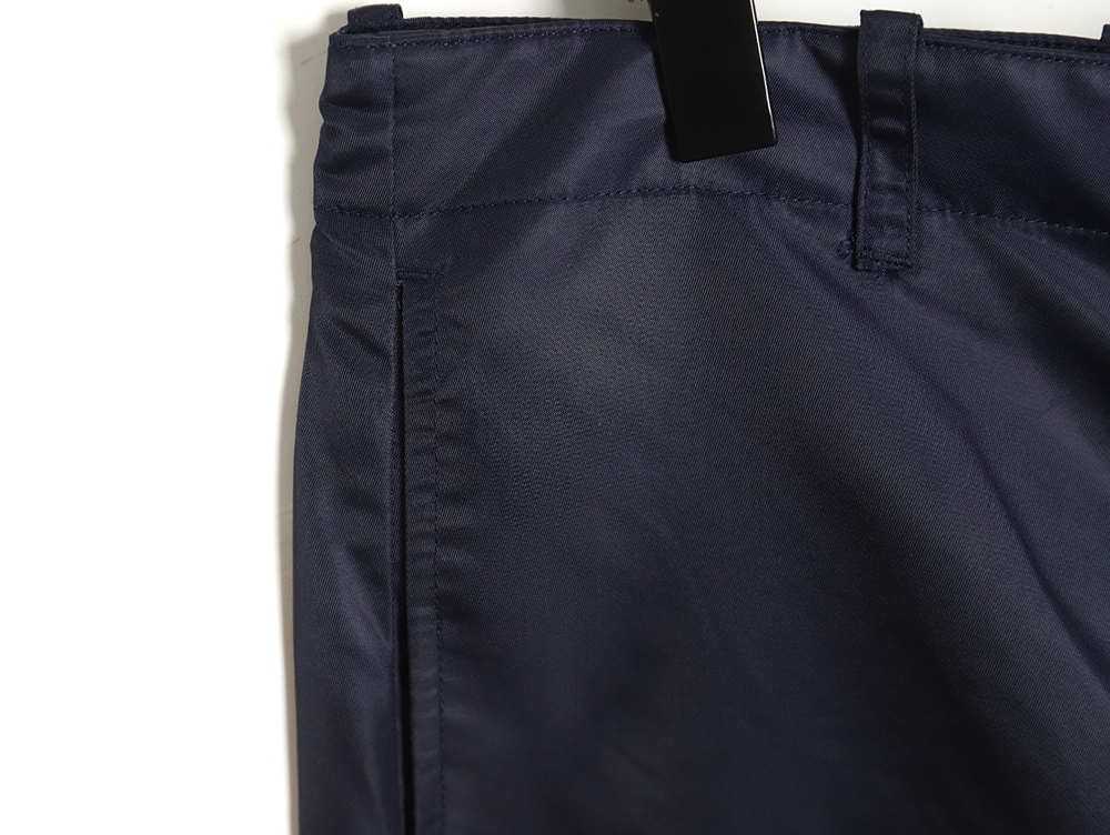 Prada 23ss side pocket nylon trousers