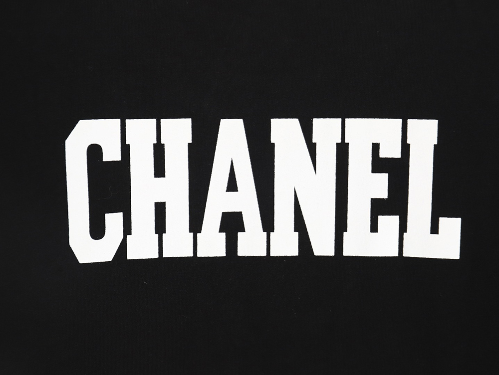 Chanel Double C Heavy Embroidery T-shirt Short Sleeve TSK1