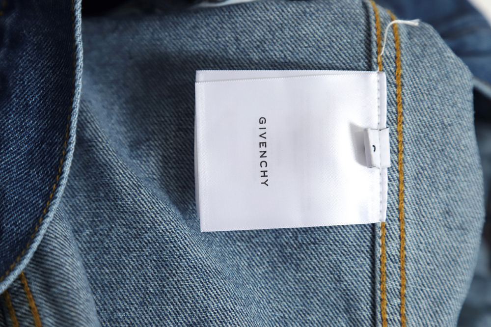 Givenchy 23FW washed denim vest