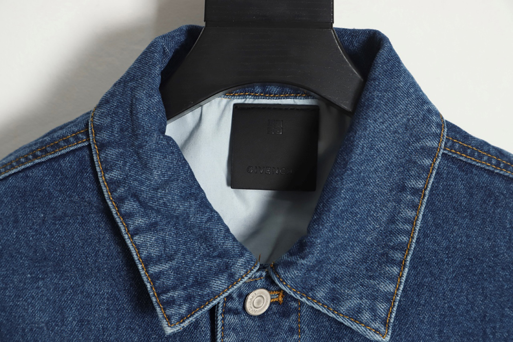 Givenchy 23FW washed denim vest