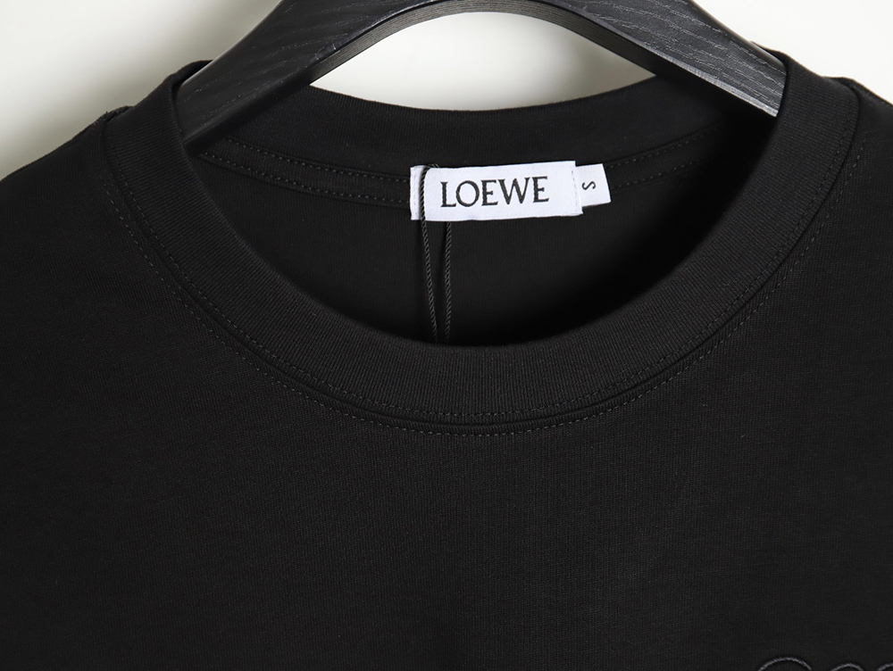 Loewe exclusive guinea fowl embroidered short sleeves