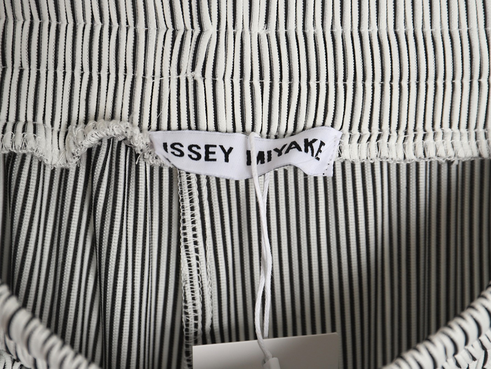 Issey miyake minimalist classic pleated trousers