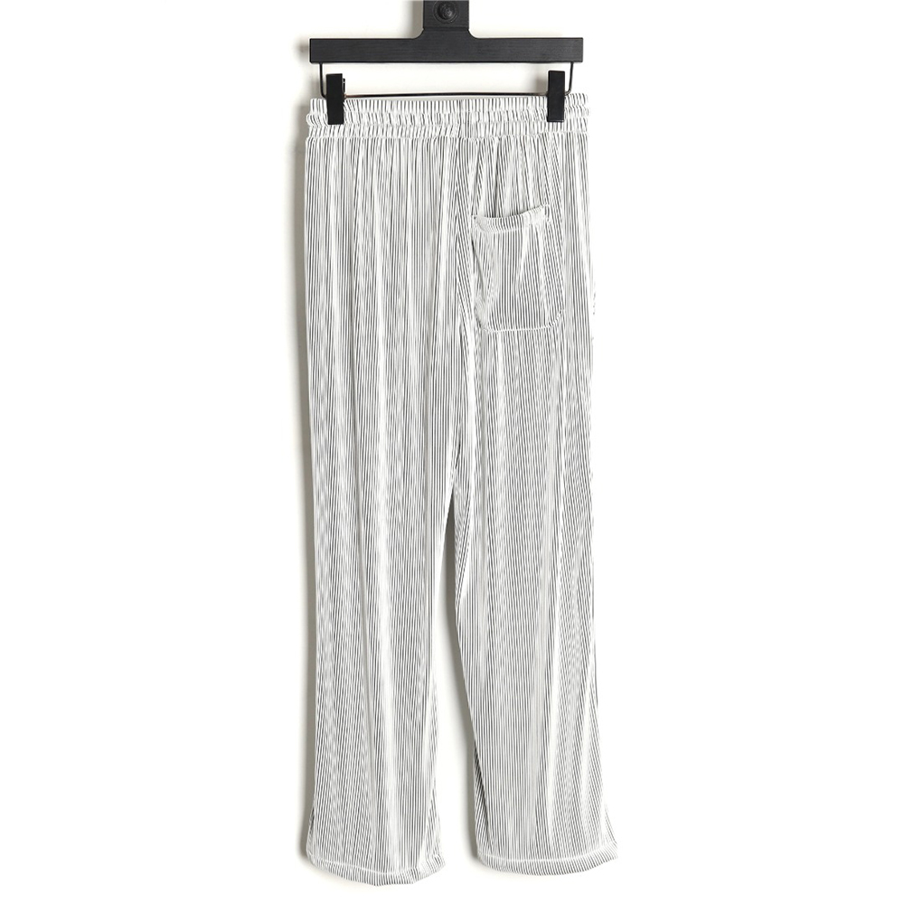 Issey miyake minimalist classic pleated trousers