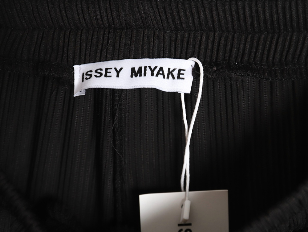 Issey miyake minimalist classic pleated trousers TSK1