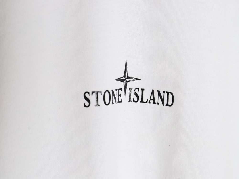 Stone Island Ruins Compass Print Short Sleeve