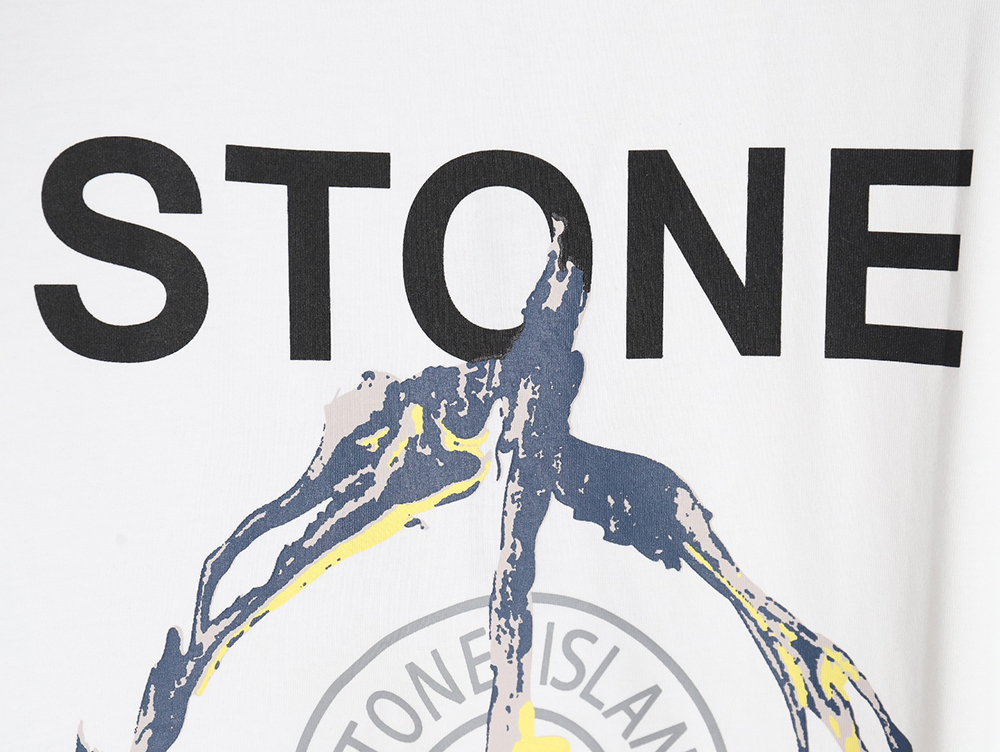 Stone Island Ruins Compass Print Short Sleeve