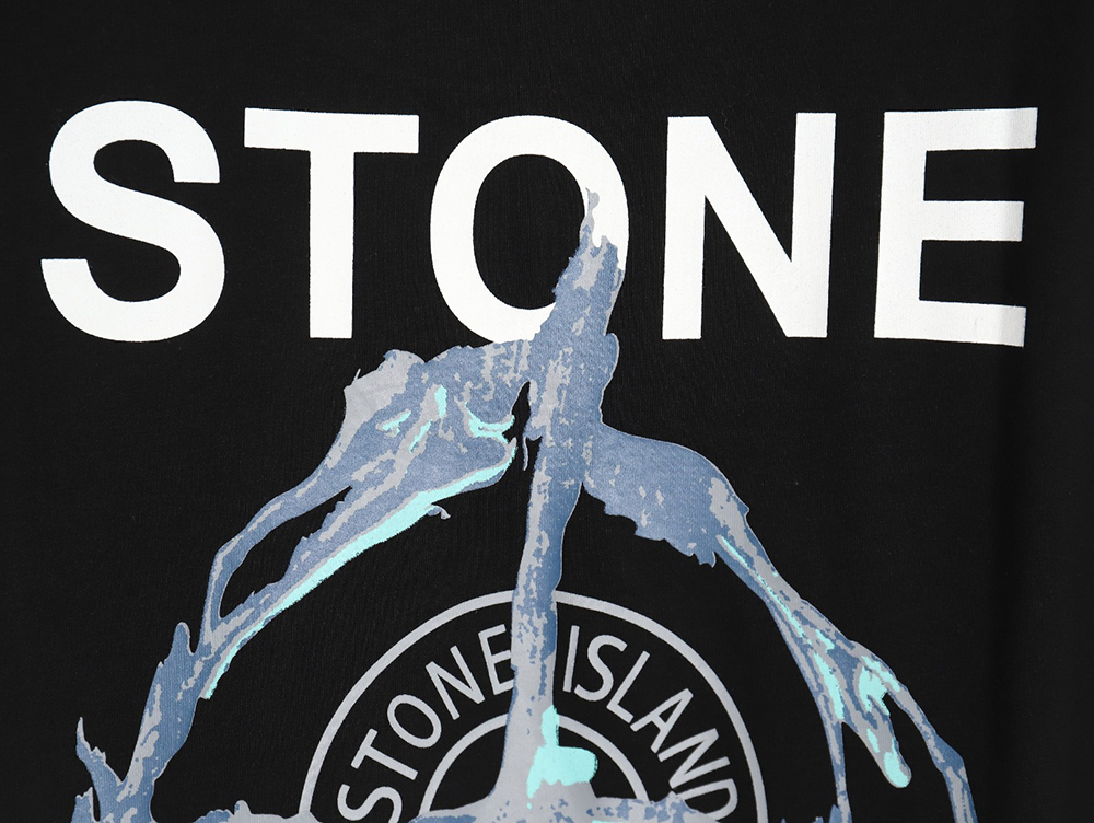 Stone Island Ruins Compass Print Short Sleeve TSK1