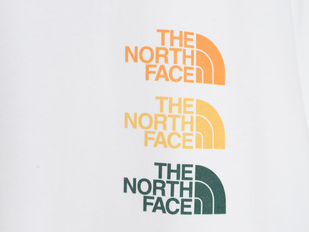 The North Face co-branded multi-logo digital print short-sleeve