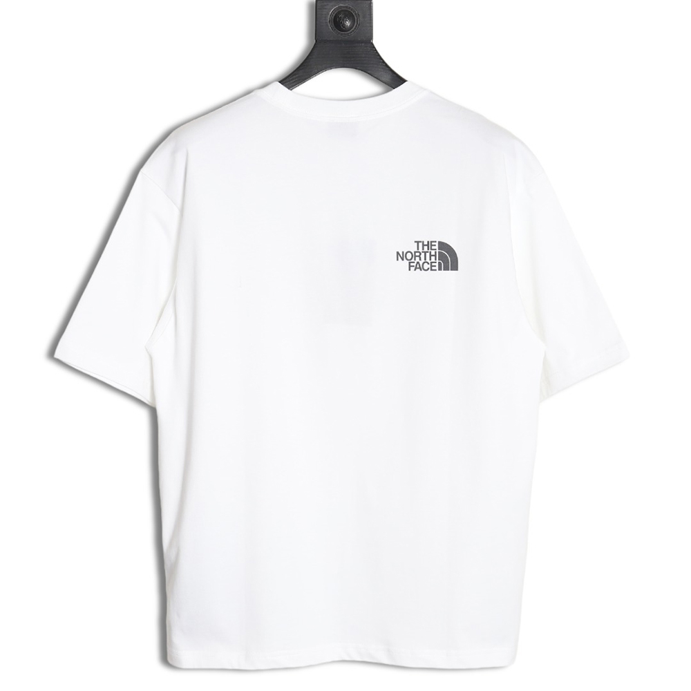 The North Face co-branded multi-logo digital print short-sleeve