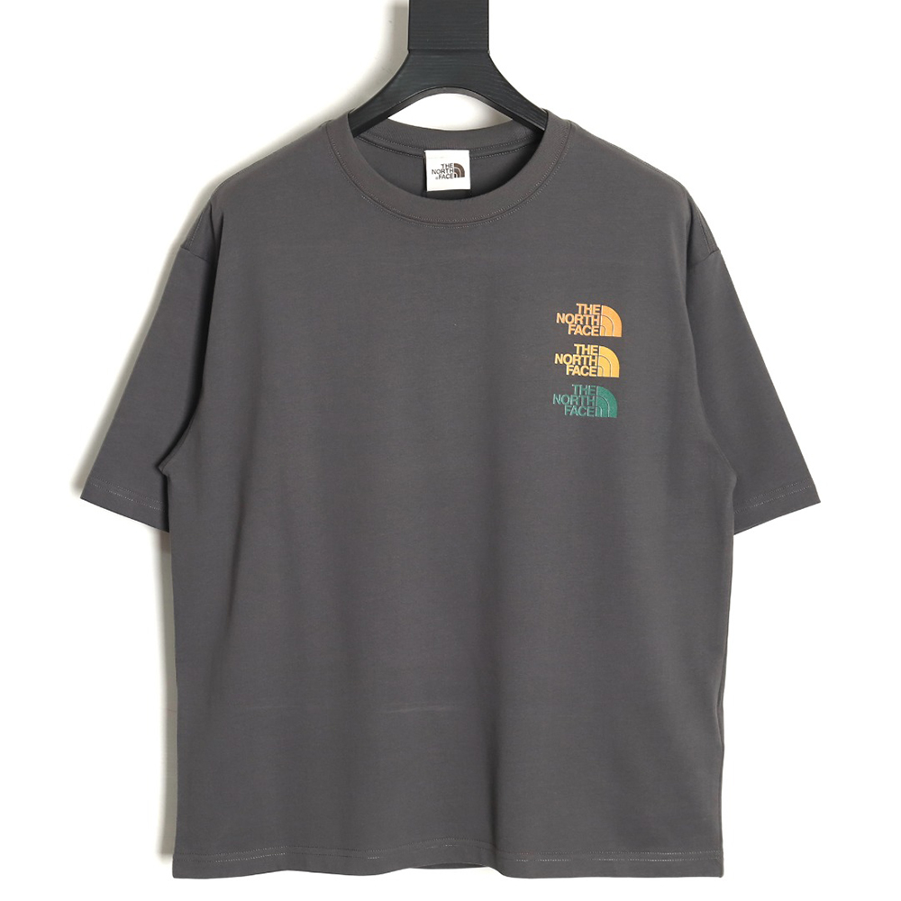 The North Face co-branded multi-logo digital print short-sleeve TSK1