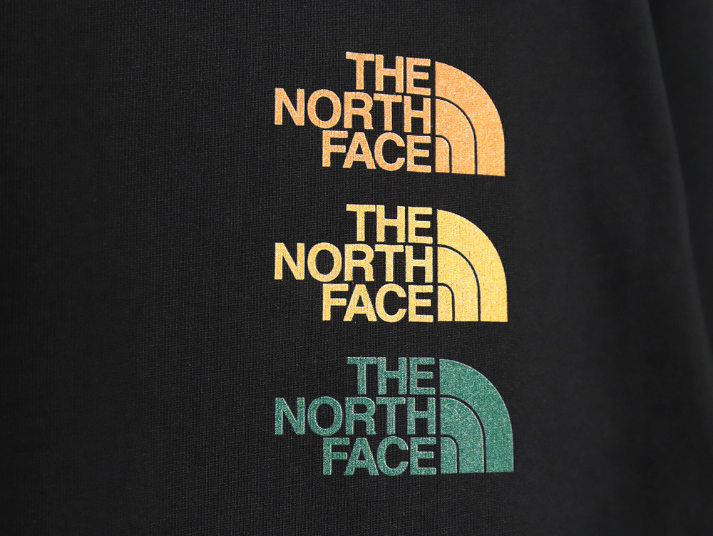 The North Face co-branded multi-logo digital print short-sleeve TSK2