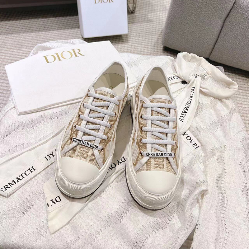 Dior Or Walk'n'Dior Platform Sneaker