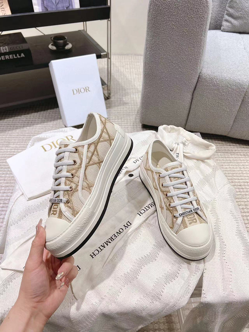 Dior Or Walk'n'Dior Platform Sneaker