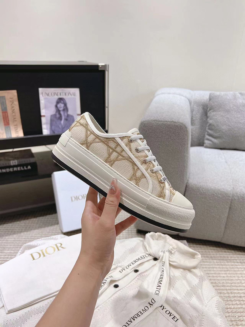 Dior Or Walk'n'Dior Platform Sneaker