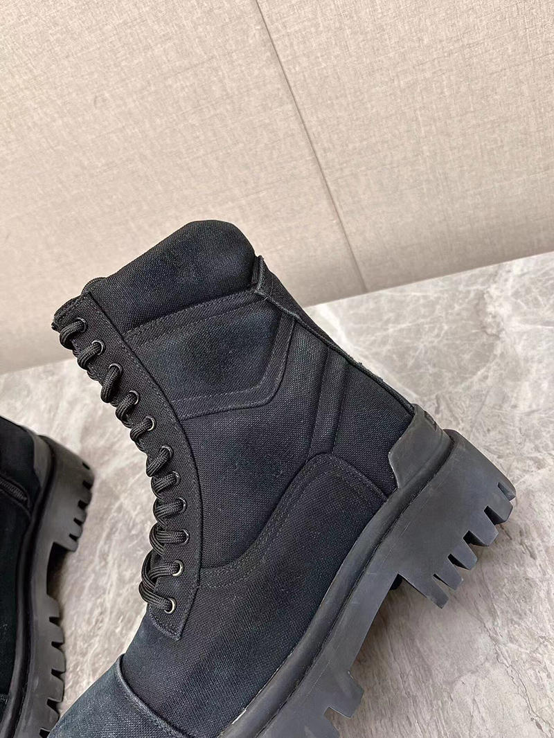 Balenciaga lace-up combat boots