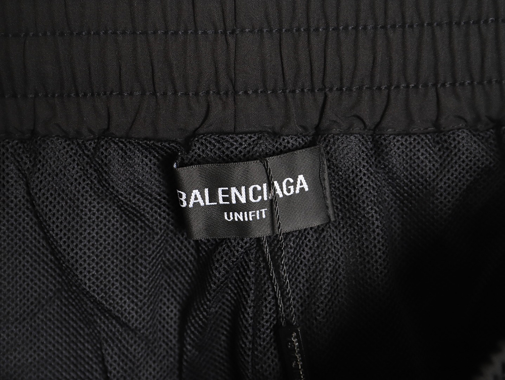 Balenciaga Spring/Summer Embroidered Contrast Color Stitching Shorts TSK1