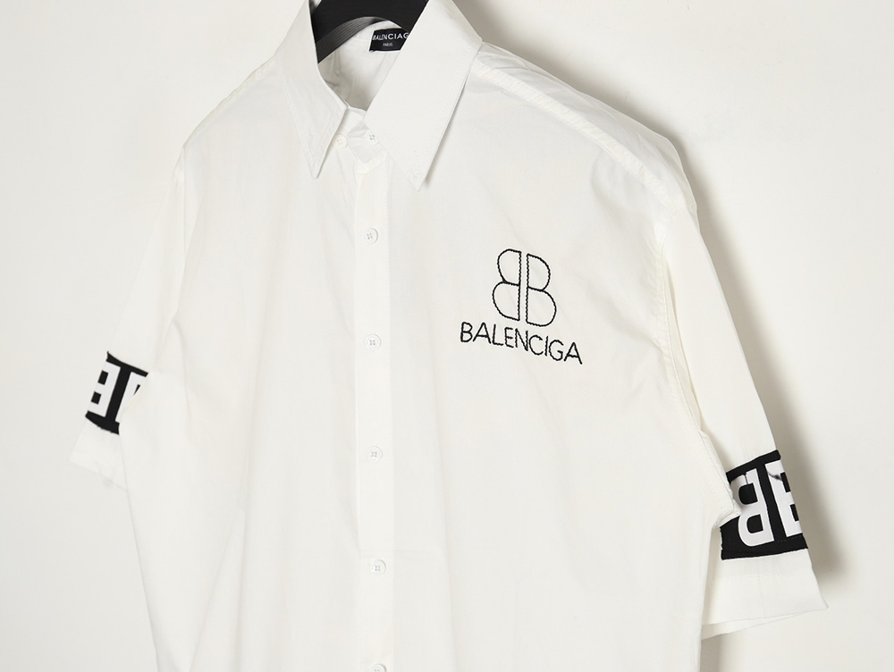 Balenciaga designer double gauze shirt