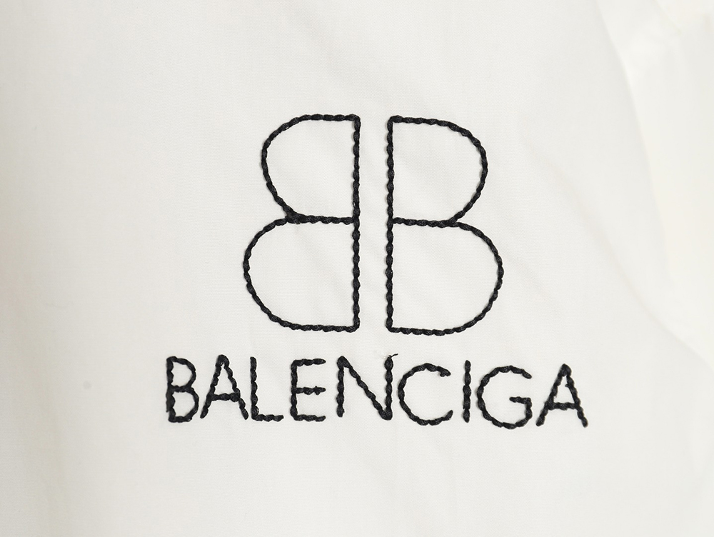 Balenciaga designer double gauze shirt