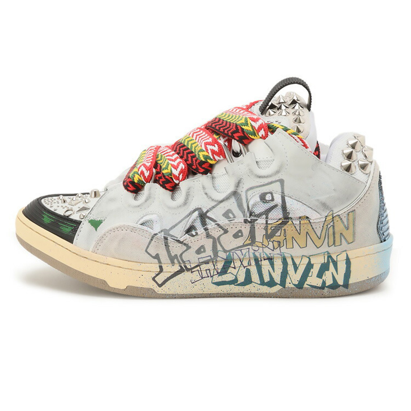 Lanvin Curb Sneakers 'Graffiti'