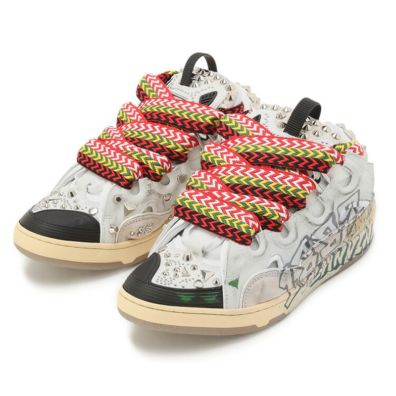 Lanvin Curb Sneakers 'Graffiti'