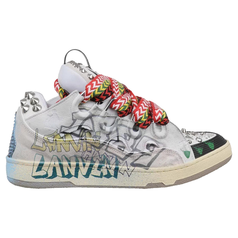 Lanvin Curb Sneakers 'Graffiti'