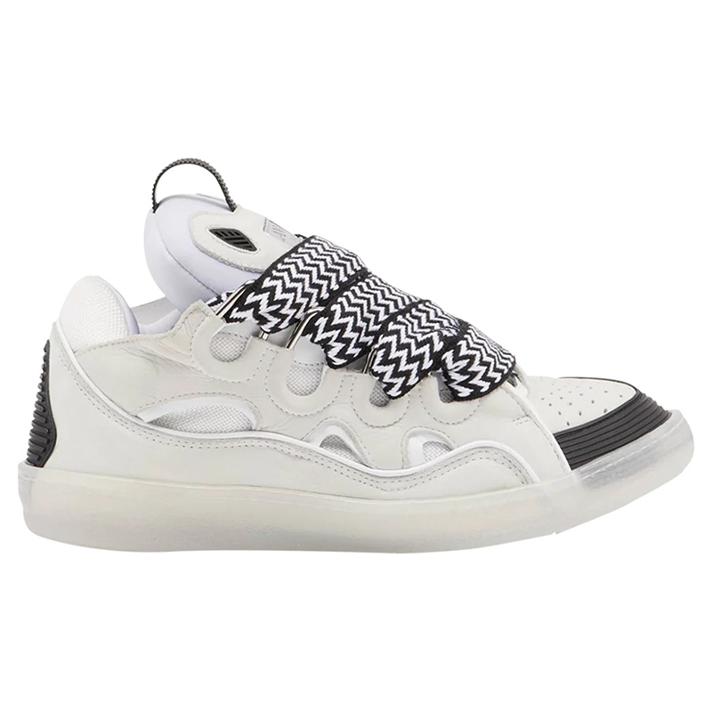 Lanvin Curb Sneakers 'White Transparent'