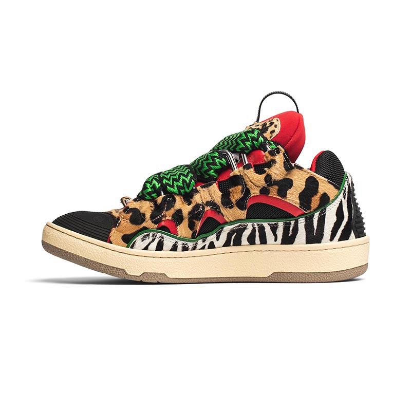 Lanvin Curb Sneaker 'Animal Print'