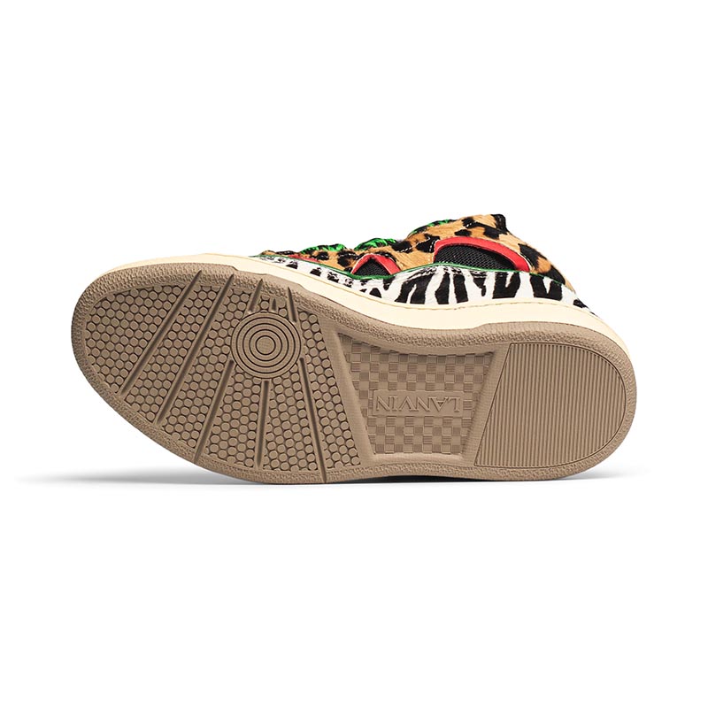 Lanvin Curb Sneaker 'Animal Print'