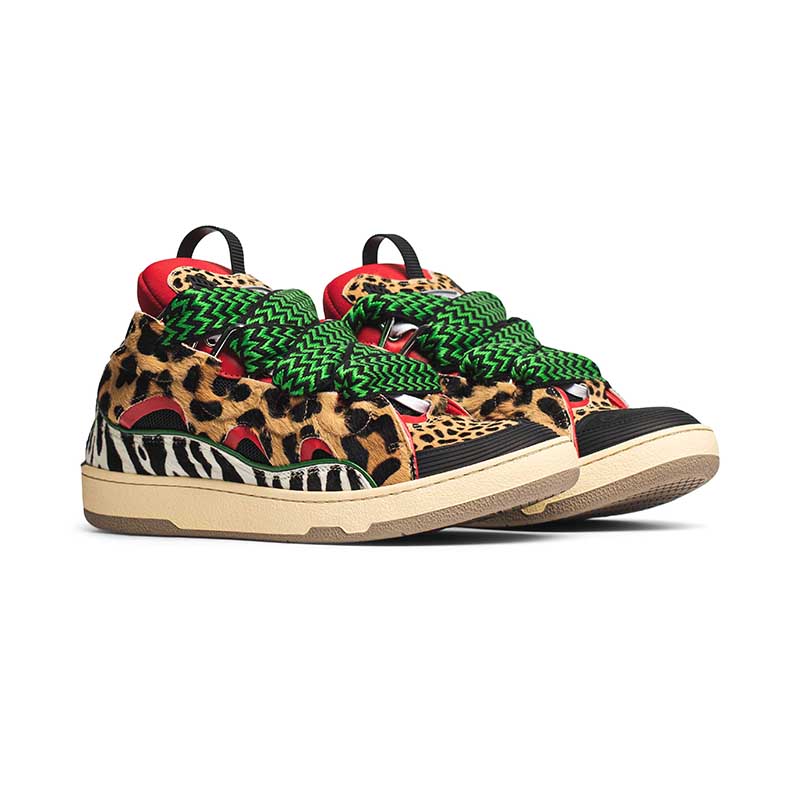 Lanvin Curb Sneaker 'Animal Print'