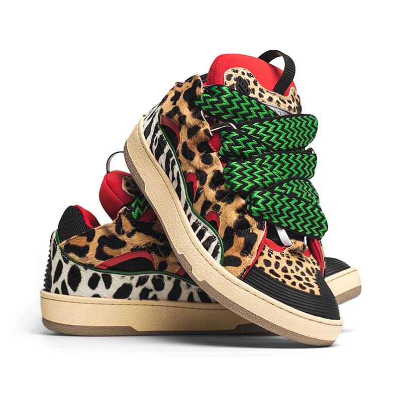 Lanvin Curb Sneaker 'Animal Print'