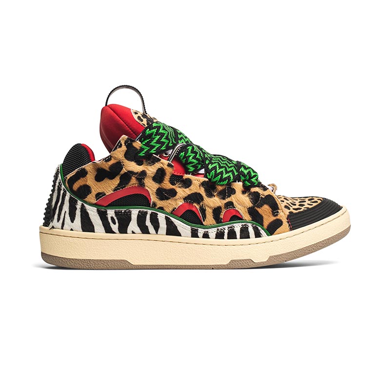 Lanvin Curb Sneaker 'Animal Print'