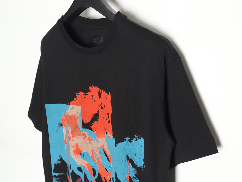 Givenchy 24SS horse print short-sleeved T-shirt TSK1