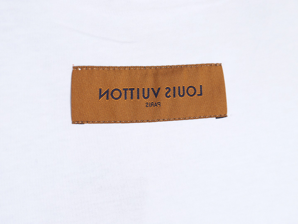 Louis Vuitton 24SS blurred logo print short-sleeved T-shirt