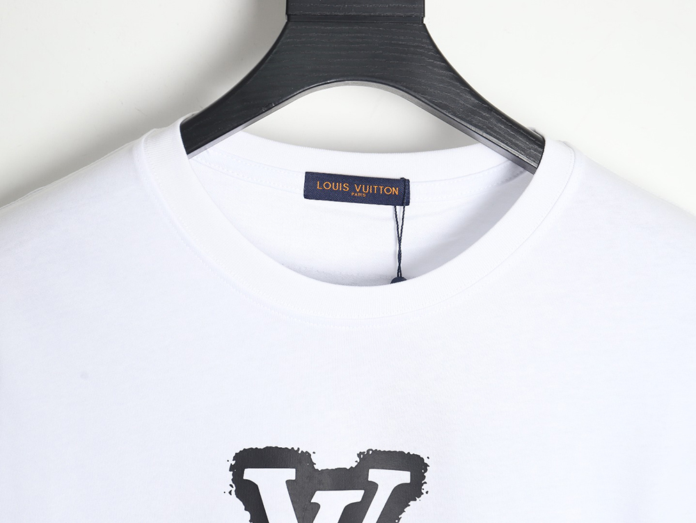 Louis Vuitton 24SS blurred logo print short-sleeved T-shirt