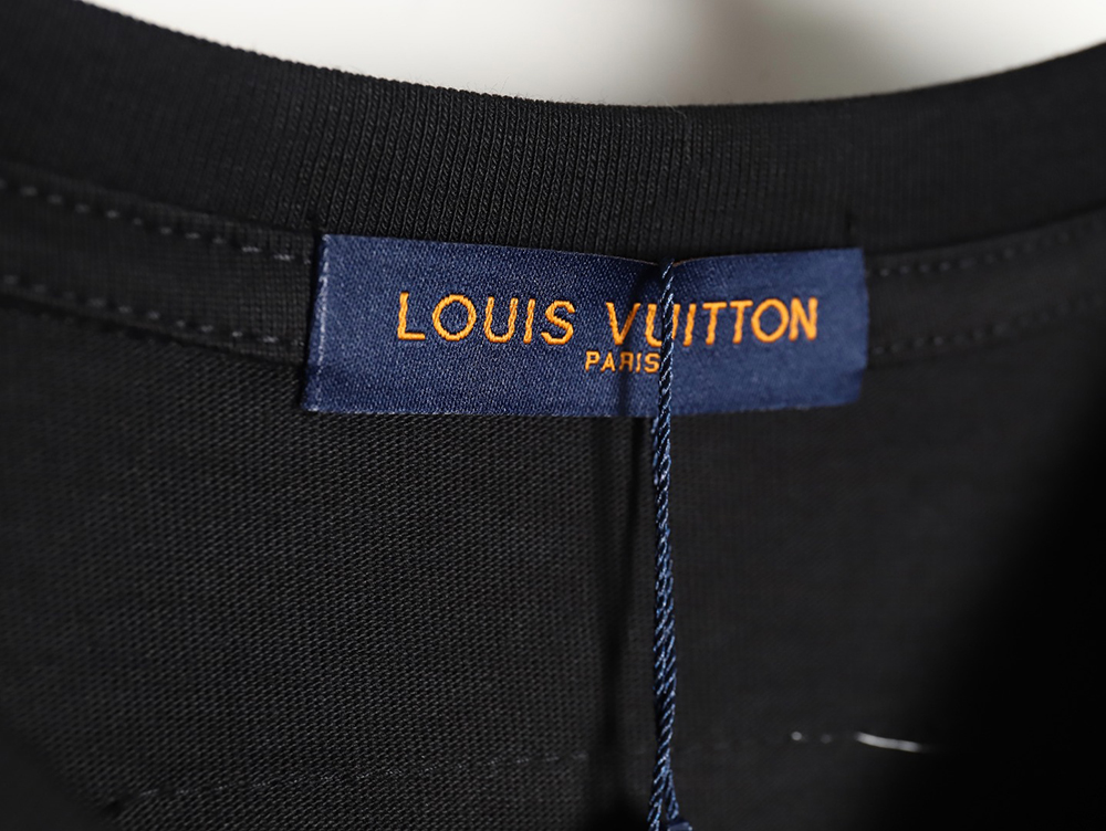 Louis Vuitton 24SS blurred logo print short-sleeved T-shirt TSK1