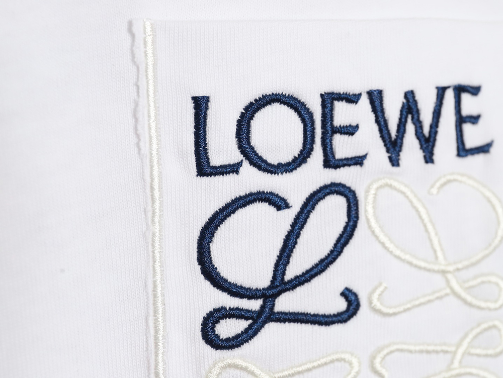 Loewe Pocket 3D Embroidered T-shirt