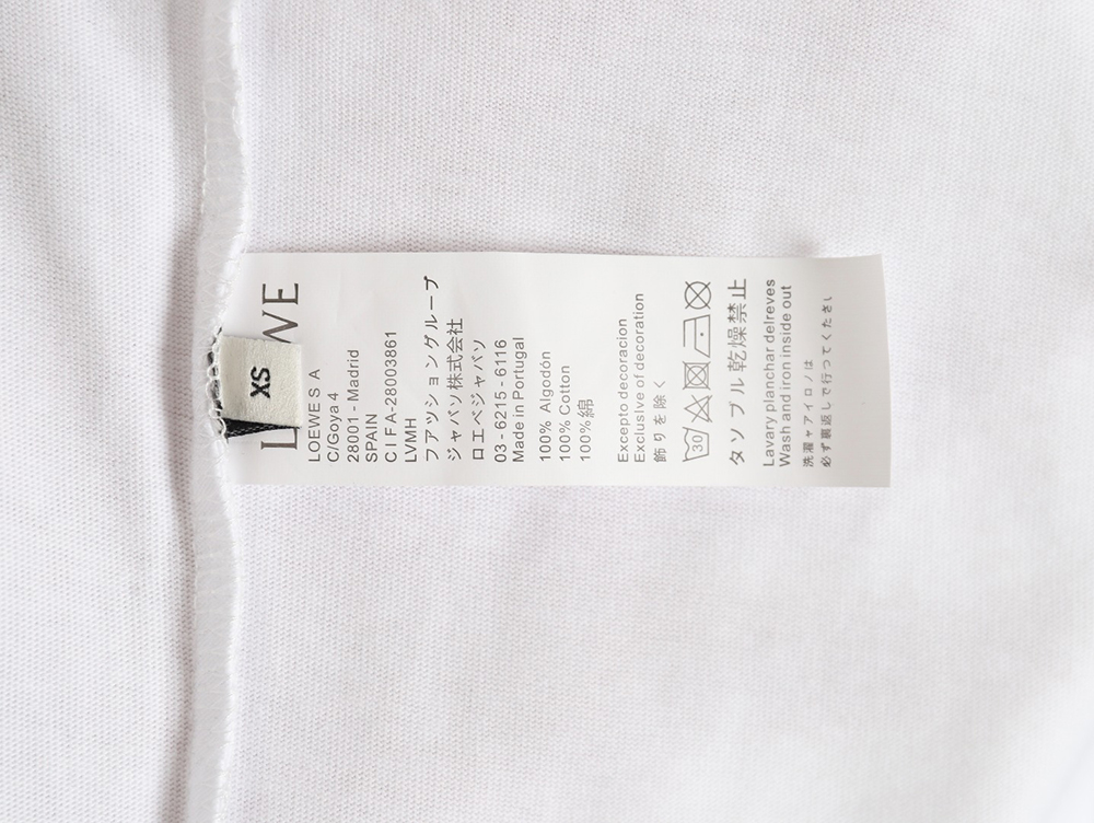 Loewe Pocket 3D Embroidered T-shirt