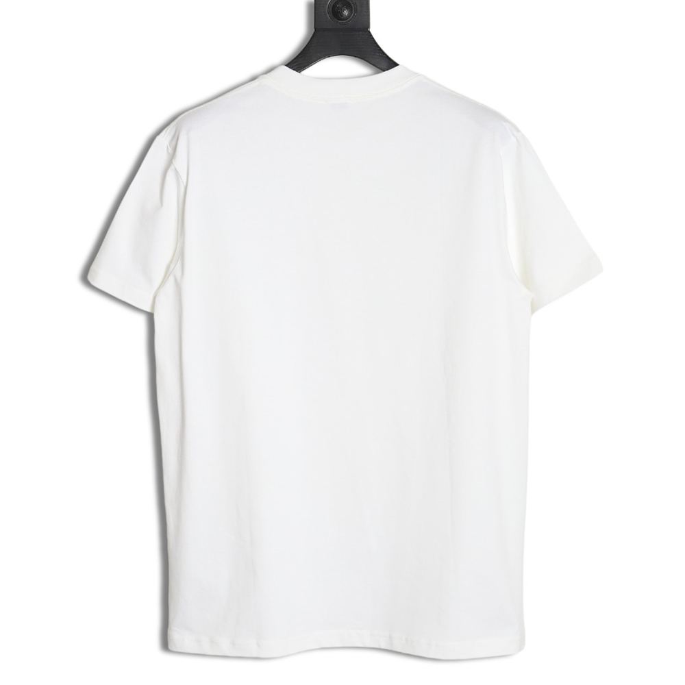 Loewe rhinestone logo short sleeve