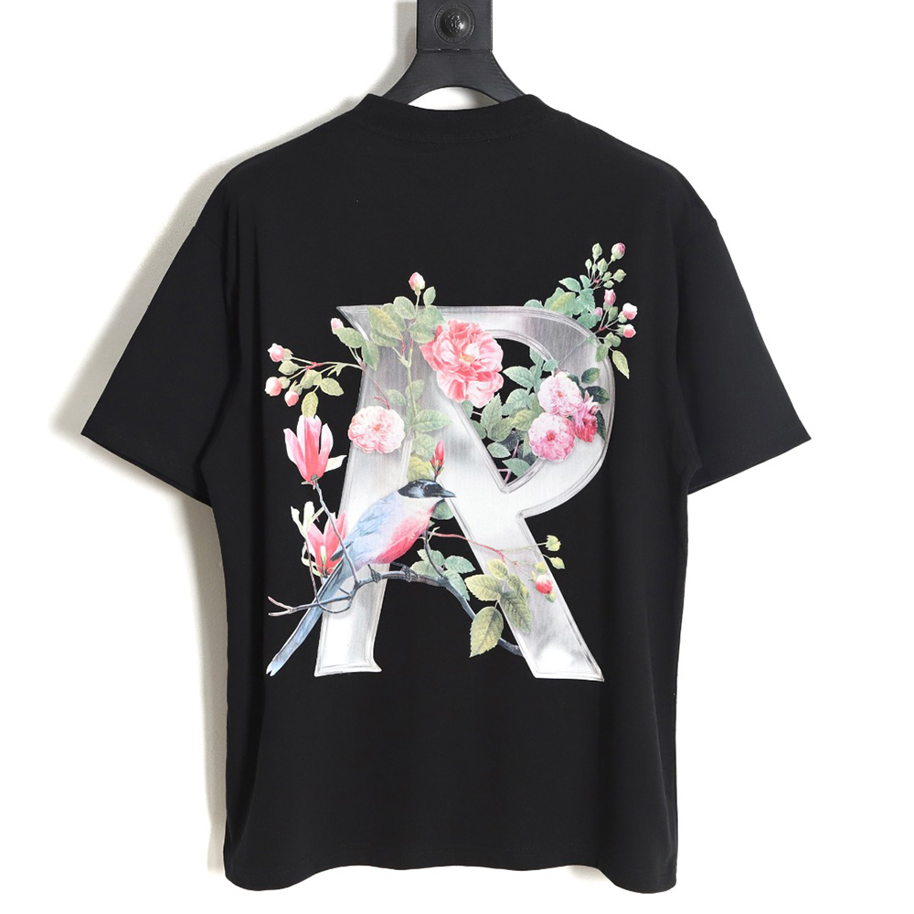 Represent 23SS floral print short-sleeved T-shirt TSK1