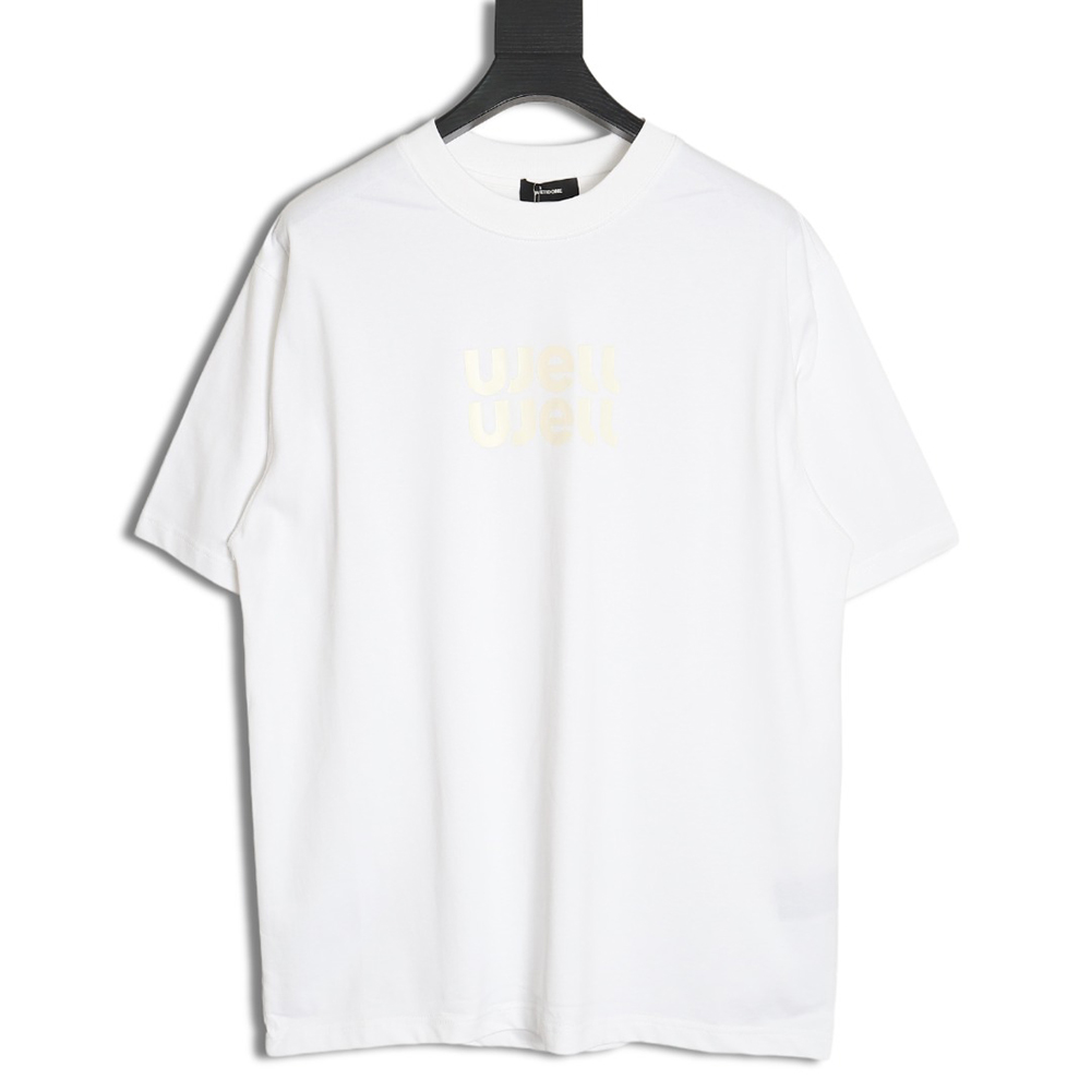 WE11 DONE 24SS logo short-sleeved T-shirt