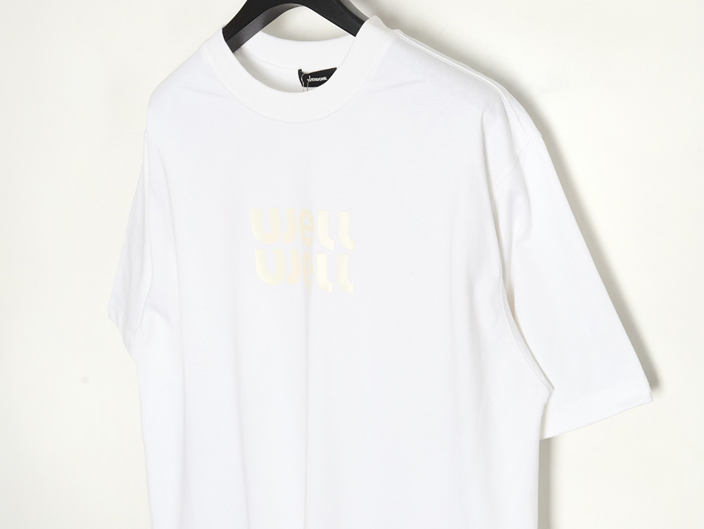 WE11 DONE 24SS logo short-sleeved T-shirt