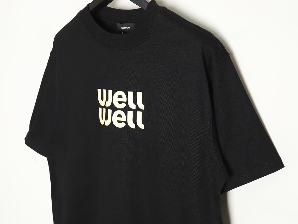 WE11 DONE 24SS logo short-sleeved T-shirt TSK1