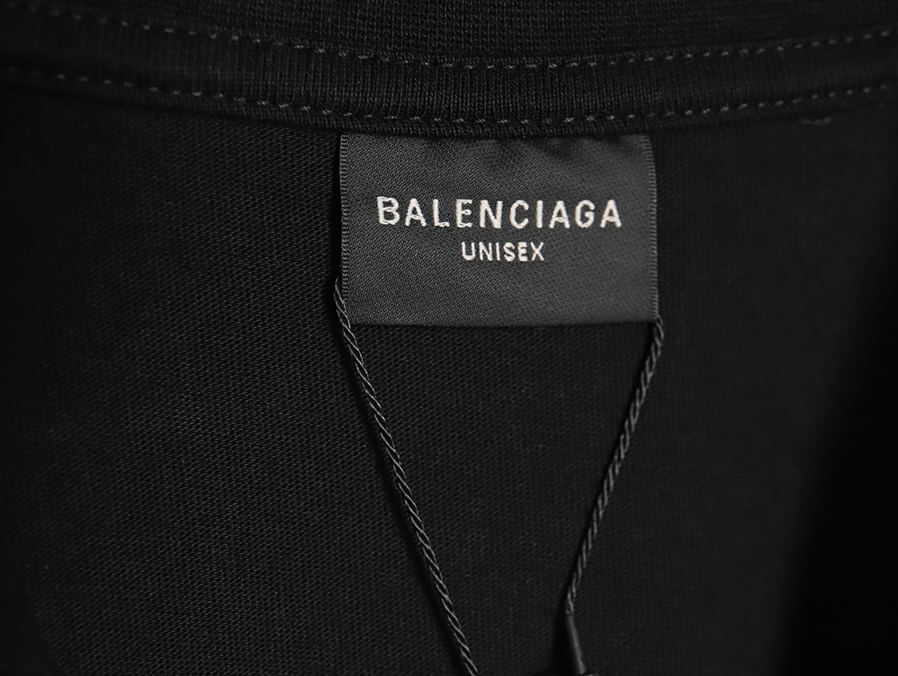 Balenciaga 24ss double B embroidered short sleeves TSK1