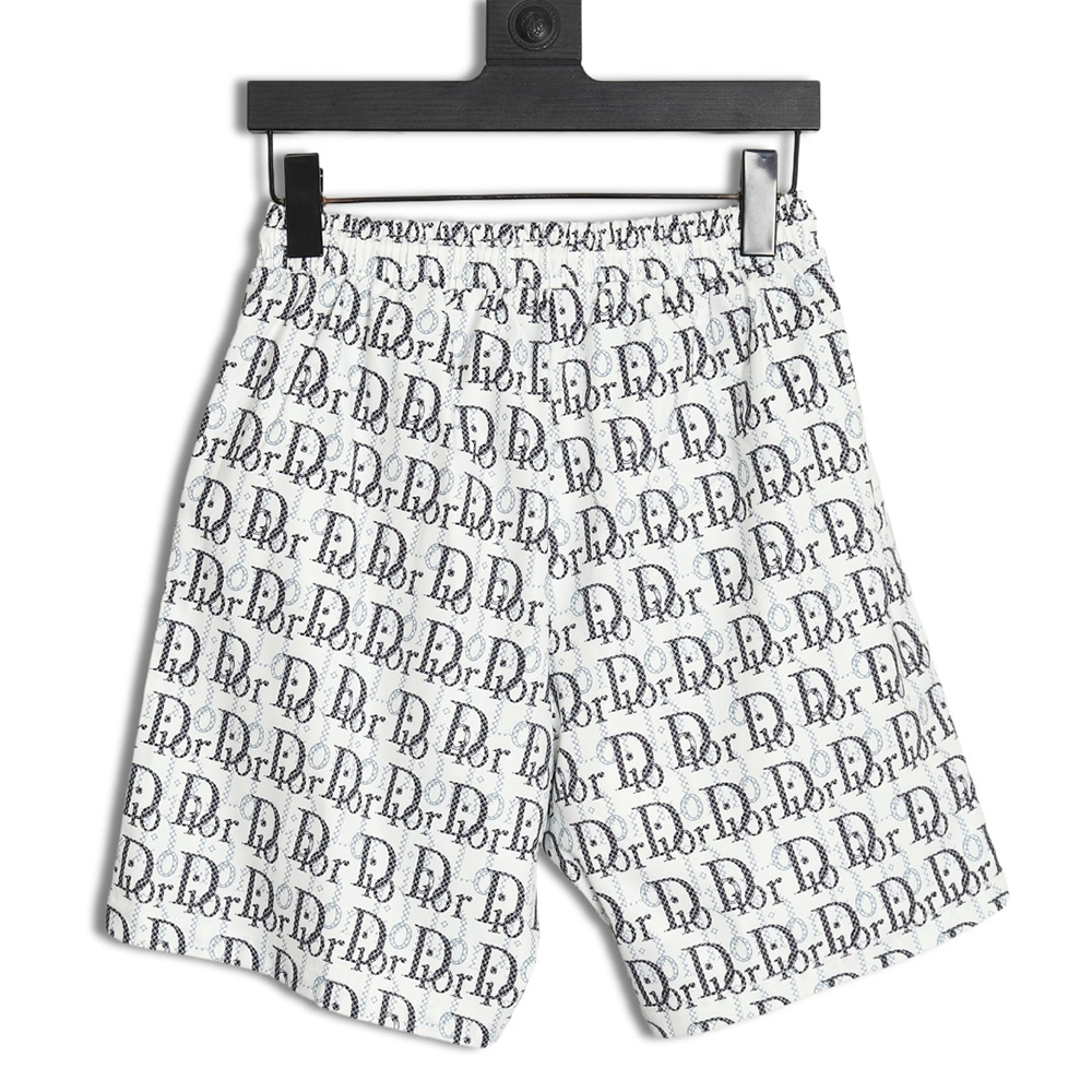 Dior 24ss all-over lettering beach shorts